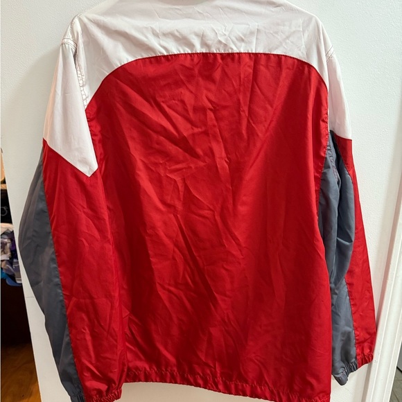 NFL Red and Gray Buccaneers Windbreaker Jacket - Picture 2 of 5